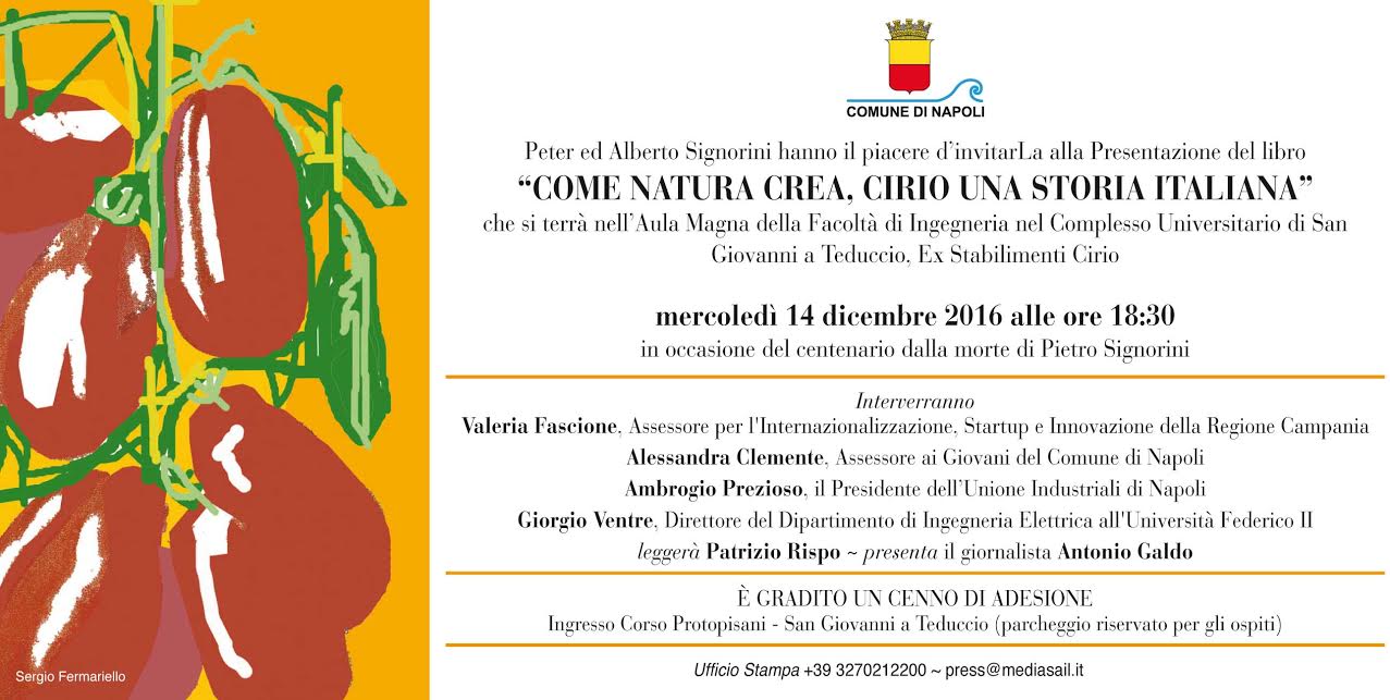 Come Natura Crea, Cirio una storia italiana